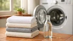 Come rendere gli asciugamani morbidi e assorbenti con l’aceto bianco (senza ammorbidente)