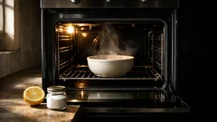 Come pulire il forno con il vapore: metodo facile con limone, aceto e bicarbonato